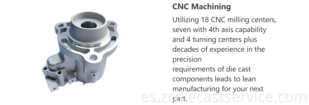 China Custom ADC12 A360 A380 ALEAY Casting Die de aluminio Piezas de fundición